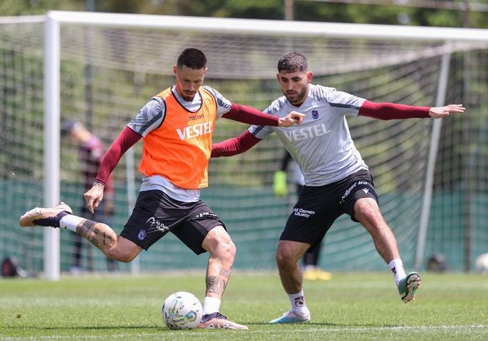 Trabzonspor, Bjelica ile ara vermedi! Alanyaspor maçı hazırlıkları başladı 23